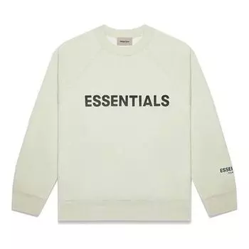 Спортивная толстовка Fear of God Essentials FW20 Crew Neck Sweatshirt 'Sage' FOG-FW20-302, зеленый