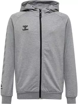 Спортивная толстовка Hummel Athletic Zip-Up Hoodie Move, цвет mottled grey