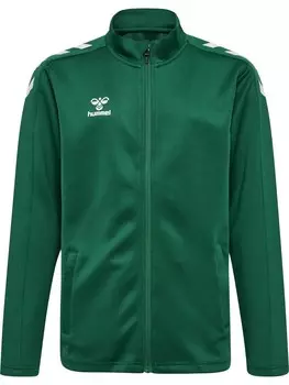 Спортивная толстовка Hummel Athletic Zip-Up Hoodie CORE XK POLY, цвет Fir