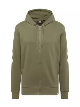 Спортивная толстовка Hummel Athletic Zip-Up Hoodie Legacy, хаки