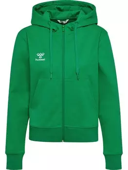 Спортивная толстовка Hummel Athletic Zip-Up Hoodie, цвет Jade