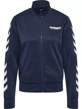 Спортивная толстовка Hummel Athletic Zip-Up Hoodie Legacy Poly, морской синий