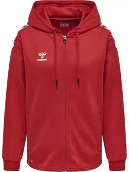 Спортивная толстовка Hummel Athletic Zip-Up Hoodie, красный
