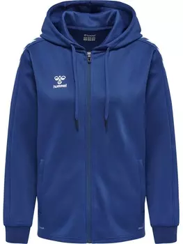 Спортивная толстовка Hummel Athletic Zip-Up Hoodie, темно-синий