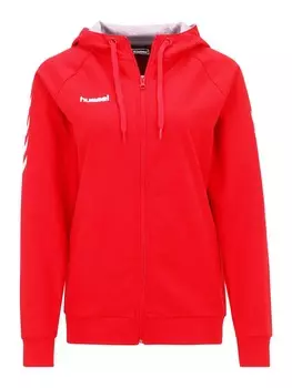 Спортивная толстовка Hummel Athletic Zip-Up Hoodie, цвет Fire red