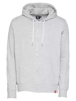 Спортивная толстовка Hummel Athletic Zip-Up Hoodie LEGACY, цвет Grey/mottled grey