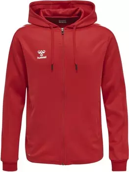 Спортивная толстовка Hummel Athletic Zip-Up Hoodie, цвет Carmine red