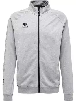 Спортивная толстовка Hummel Athletic Zip-Up Hoodie Move, цвет mottled grey