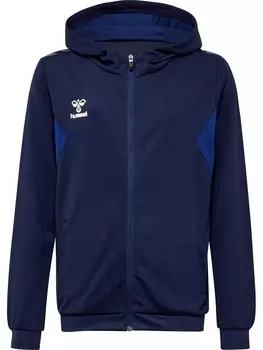 Спортивная толстовка Hummel Athletic Zip-Up Hoodie AUTHENTIC PL, морской синий