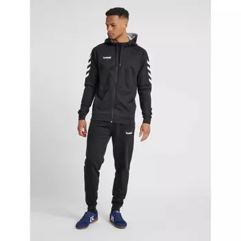 Спортивная толстовка Hummel, черный/белый