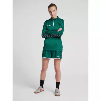 Спортивная толстовка Hummel, цвет alpingrn/weiss/weiss