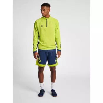 Спортивная толстовка Hummel, цвет anisgrn/weiss/weiss