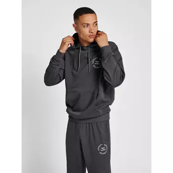 Спортивная толстовка Hummel, цвет asphaltblau/schwarz/schwarz