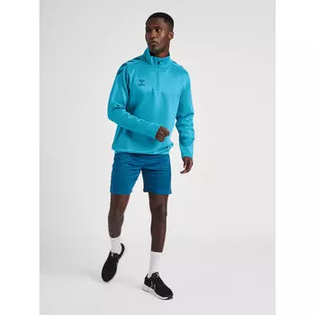 Спортивная толстовка Hummel, цвет baltikblau/dunkelblau/dunkelblau