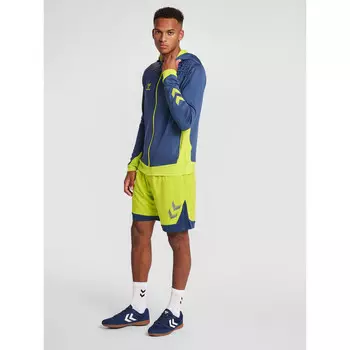 Спортивная толстовка Hummel, цвет dunkelblau/wolkiges blau/grn