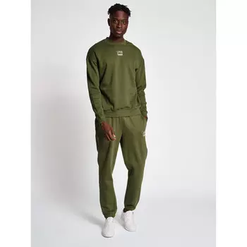 Спортивная толстовка Hummel, цвет dunkelbraun/olivgrn/olivgrn