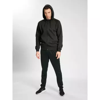 Спортивная толстовка Hummel, цвет magnetgrau/schwarz/schwarz