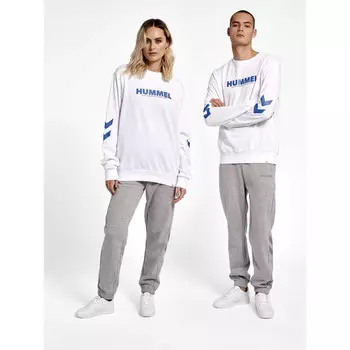 Спортивная толстовка Hummel, цвет weiss/blau/weiss