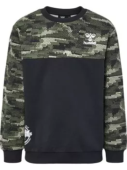 Спортивная толстовка Hummel FSK GO, пестрый зеленый