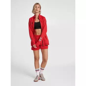 Спортивная толстовка Hummel, малиново-розовый/красный