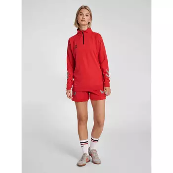 Спортивная толстовка Hummel, малиново-розовый/красный