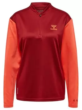 Спортивная толстовка Hummel Ongrid, цвет Orange red/Dark red