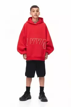 Спортивная толстовка из материала Drymove H&M, красный