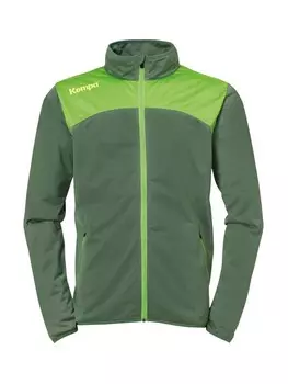 Спортивная толстовка KEMPA Athletic Zip-Up Hoodie, зеленый/яблочный
