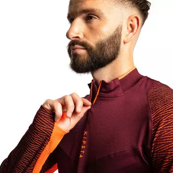 Спортивная толстовка Kipsta, бордовый