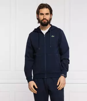 Спортивная толстовка Lacoste regular fit, темно-синий