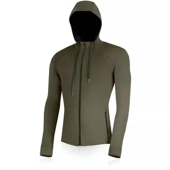 Спортивная толстовка Lasting KARMIN 6369 full zip, зеленый