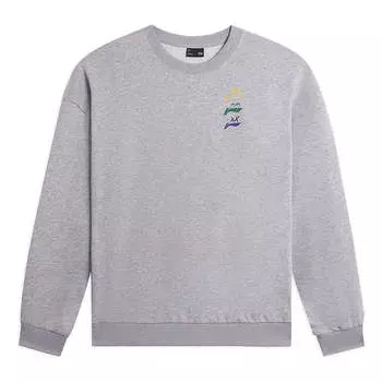 Спортивная толстовка Li-Ning Anything Is Possible Graphic Sweatshirt 'Grey' AWDSF71-11, серый