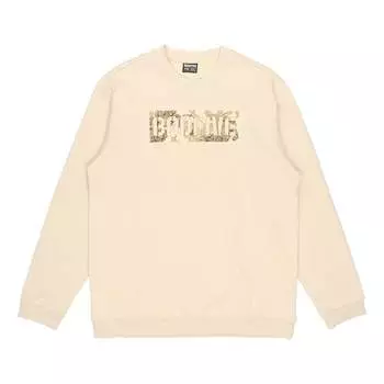 Спортивная толстовка Li-Ning BadFive Graphic Sweatshirt 'Beige' AWDRB91-3, бежевый