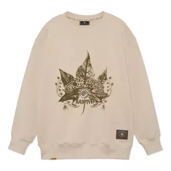 Спортивная толстовка Li-Ning BadFive Graphic Sweatshirt 'Khaki' AWDRE17-1, коричневый