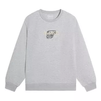 Спортивная толстовка Li-Ning BadFive Hoops Graphic Sweatshirt 'Grey' AWDSB99-2, серый