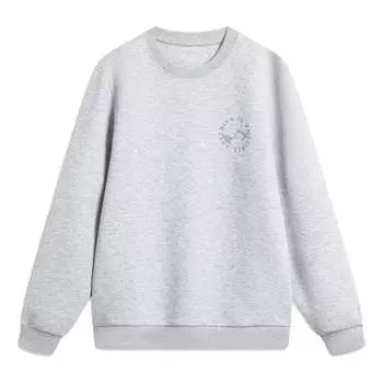 Спортивная толстовка Li-Ning Small Graphic Sweatshirt 'Grey' AWDT759-1, серый