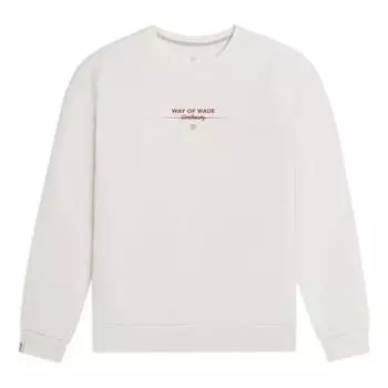 Спортивная толстовка Li-Ning Way Of Wade Graphic Sweatshirt 'White' AWDSC49-8, белый