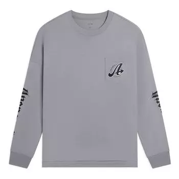 Спортивная толстовка Li-Ning x MARVEL Graphic Sweatshirt 'Grey' AHSSE29-1, серый