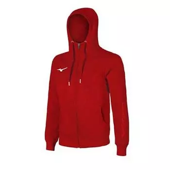 Спортивная толстовка Mizuno 32EC8500C full zip, красный