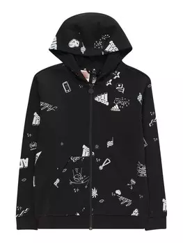 Спортивная толстовка на молнии Adidas Brand Love, черный