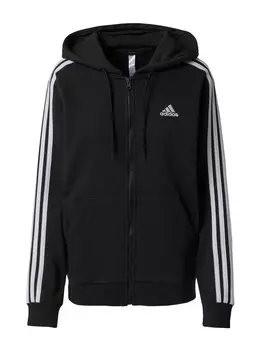 Спортивная толстовка на молнии Adidas Essentials, черный