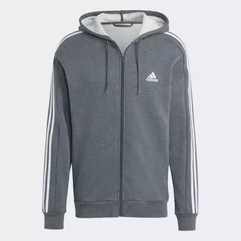 Спортивная толстовка на молнии Adidas Essentials, серый