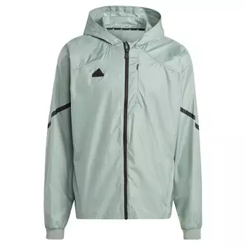 Спортивная толстовка на молнии Adidas, пастельно-зеленый