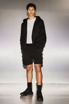 Спортивная толстовка на молнии H&M, черный