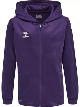 Спортивная толстовка на молнии Hummel, баклажаны