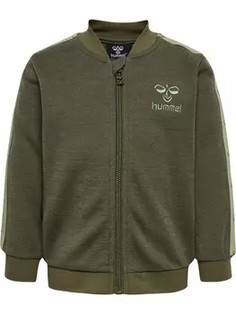 Спортивная толстовка на молнии Hummel WULBATO, зеленый