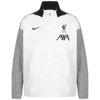 Спортивная толстовка на молнии Nike FC Liverpool Anthem, белый