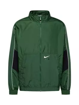 Спортивная толстовка Nike Sportswear Athletic Zip-Up Hoodie Air, темно-зеленый