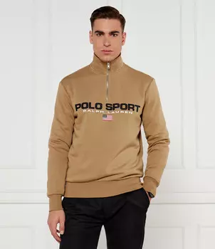 Спортивная толстовка POLO RALPH LAUREN Regular Fit, бежевый