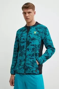 Спортивная толстовка Project Rock Under Armour, бирюзовый